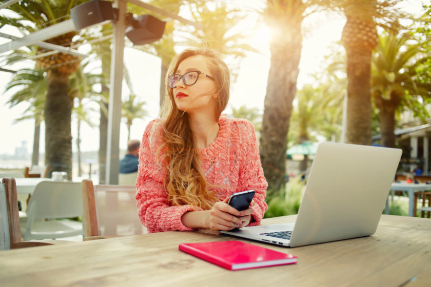 Concerned woman in Florida reviewing denied employee benefits, symbolizing ERISA preemption of state protections